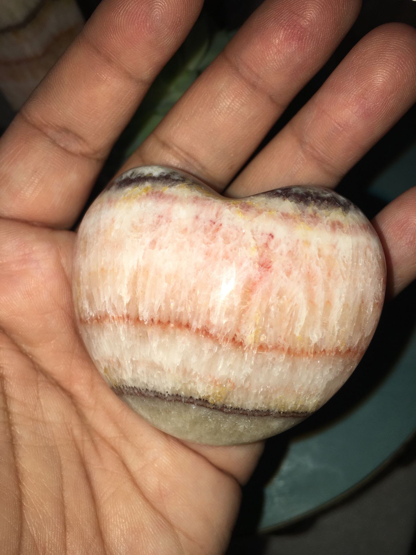 Banded Jasper Heart