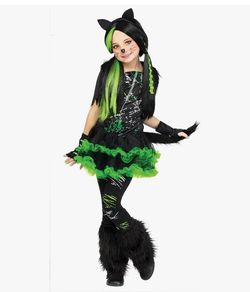 Kids Cool Cat Costume Small 4-6
