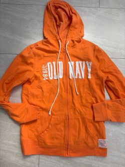 2000s old navy orange jacket