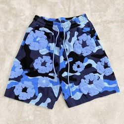 Denim Tears Shorts Blue Camo