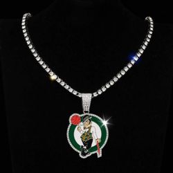 Boston Celtics Necklace 
