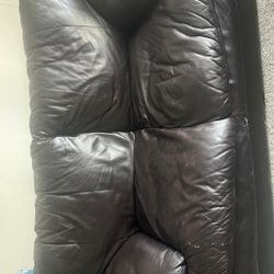 Lether Sofa 