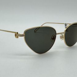 PREMIERE C DE CARTIER CAT-EYE SHAPE SUNGLASSES CT0155S NEW 100% GENUINE ~$1425