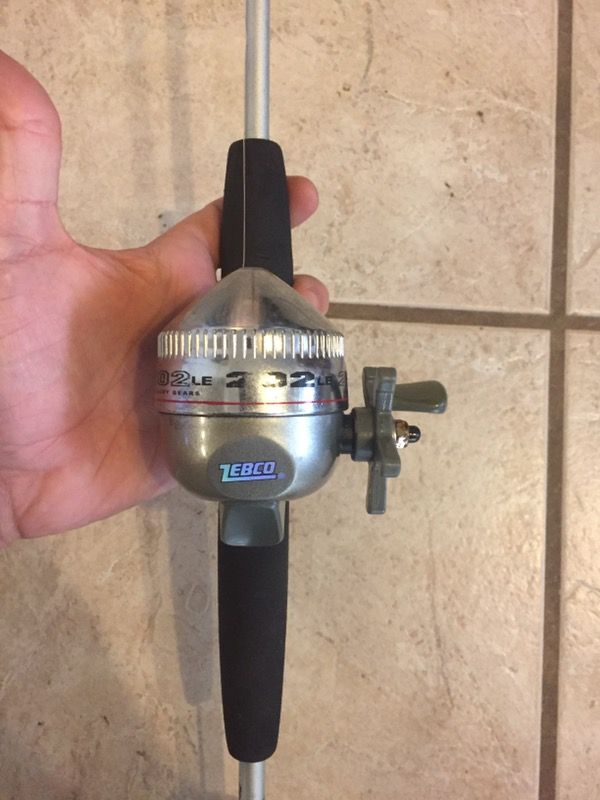 Mitchell Spidercast rod and Zebco 202 reel combo