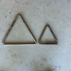 Vintage percussion Triangles