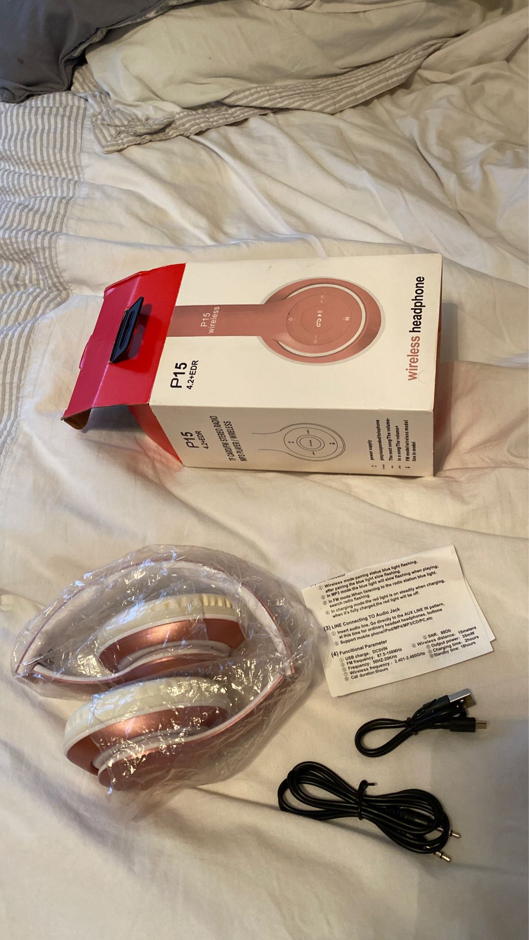 Wireless headphones