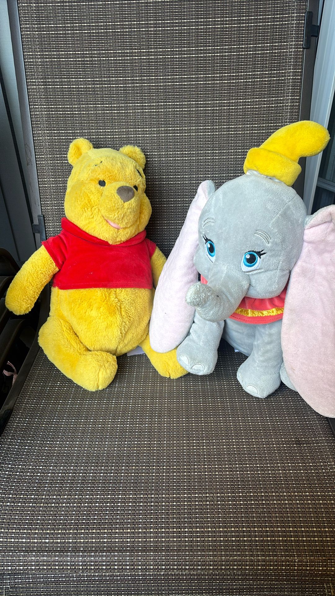 winnie the pooh and dumbo stuffed animal