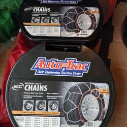 Snow Chains Brand New $65 Each No Money Back Do You're Homework Before You Buy Look At The Pictures What Sizes You Need