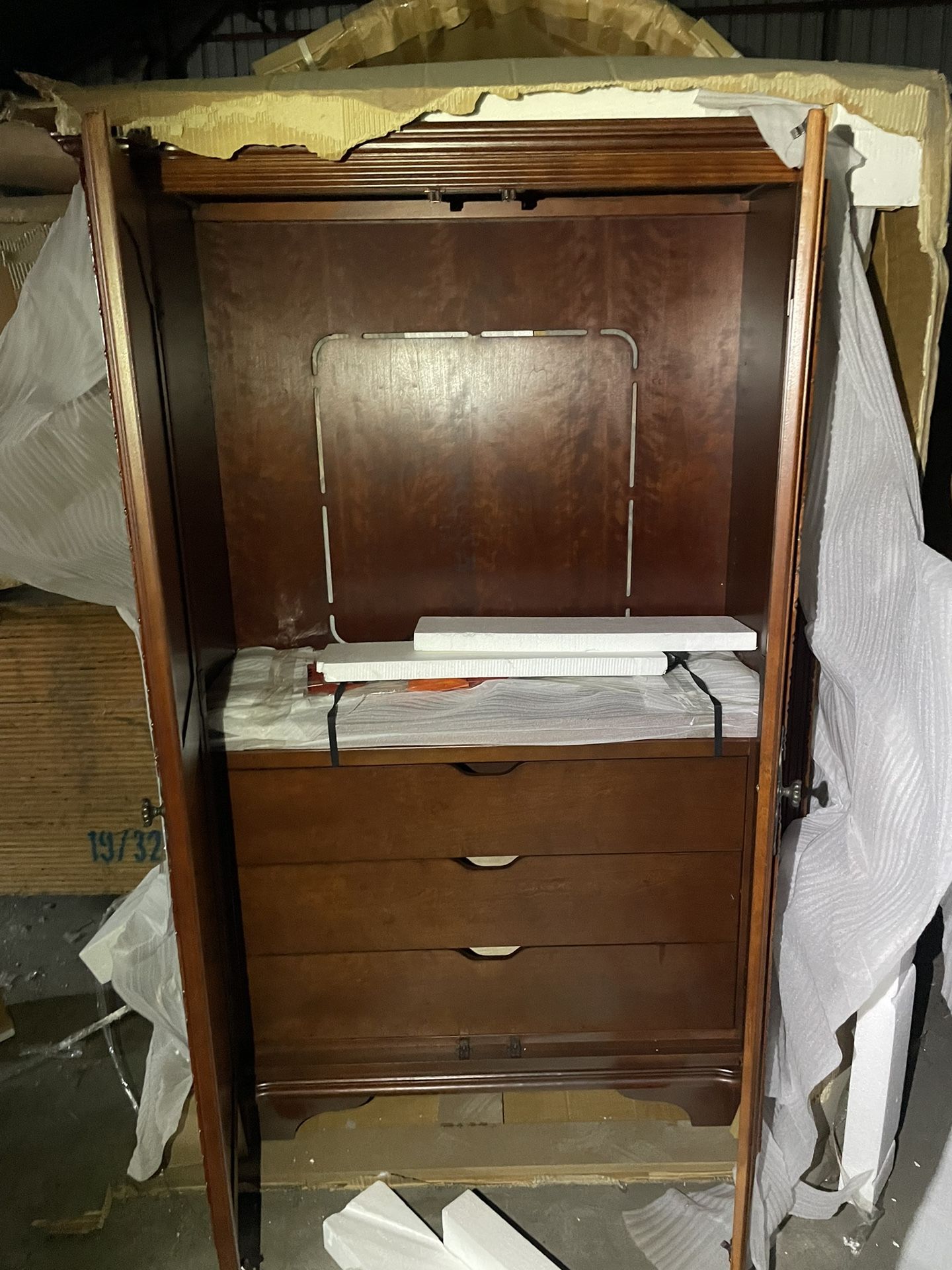 Vintage TV Cabinet Furniture