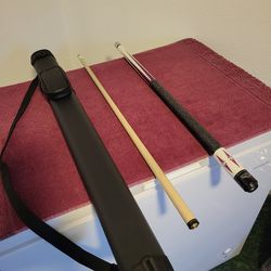 ATHENA POOL CUE WITH CASE