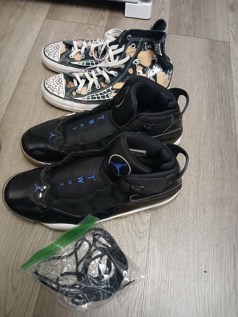 Men's Shoe's Sz 13 And 10 Converse $30takesAll