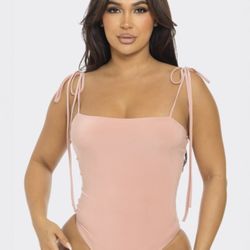 Rose Spaghetti Bodysuit 