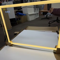 Led Bathroom Mirror 28”x36” 