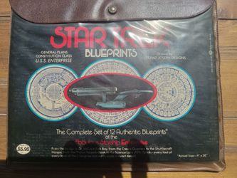 Star Trek U.S.S. Enterprise Blueprints Set