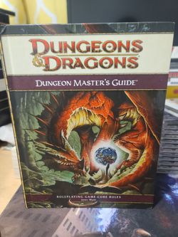 Dungeons & dragons dungeon masters guide hardcover book