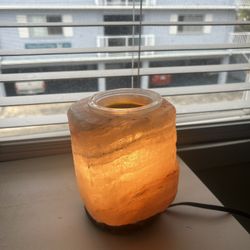 Salt Lamp And Wax Warmer