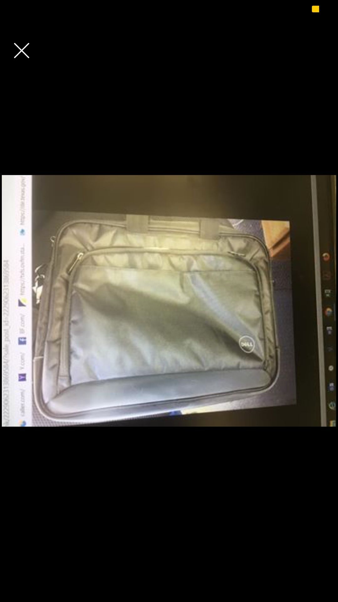 Dell laptop bag 15”