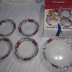 Campbell's 5pc Bowl Set 