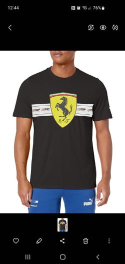 Puma Scuderia Ferrari Race Big Shield Tee Black XXL