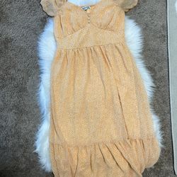 Mustard Yellow Dress 