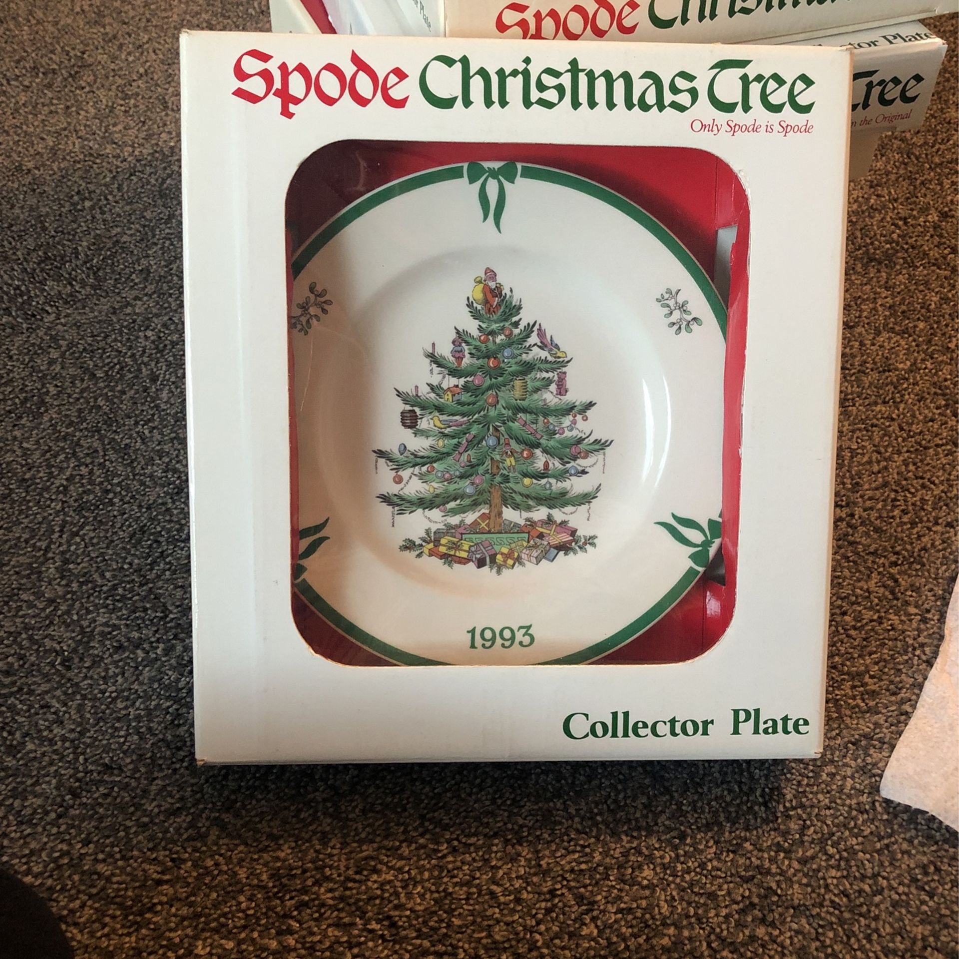 Spode 1993 Collector Plate