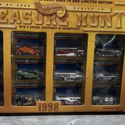 Hot Wheels Treasure Hunt Set 