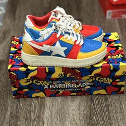 A Bathing Ape Bape Sta Low  Size 7.5