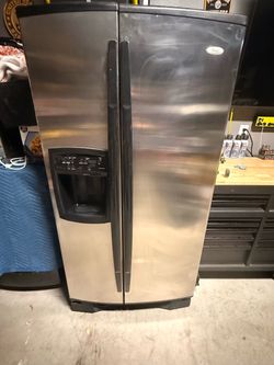 Whirlpool Stainless Steel Side-by-Side Refrigerator