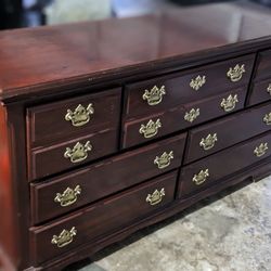 Beautiful Mahogany, Custom Knobs, New Drawers