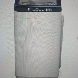 Portable Washing Machine, 26 Lbs Full Automatic Laundry Washer Machine With 10 Wash Programs, Built-In Drain Pump, LED Display Washer And Spin Dryer 