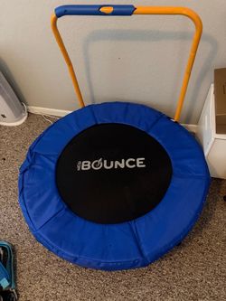 New Bounce Kids Mini Trampoline with Handle Bar