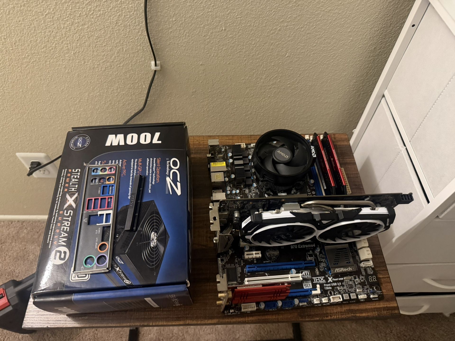 📌 Budget Gaming PC Parts Bundle – RX 580 + FX-8350 💥