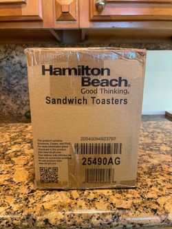 Brand New Hamilton Beach  Sandwich Toaster