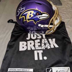 Signed Odell, Beckham, Jr. replica helmet