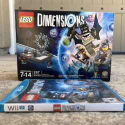 Lego Dimensions Wii U Game And Set Complete 267 Piece Puzzle