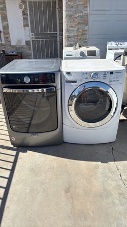 Maytag commercial technology washer and gas dryer