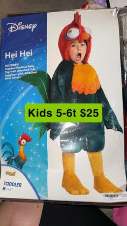 Disney Hei Hei Toddler Costume Size 5T-6T