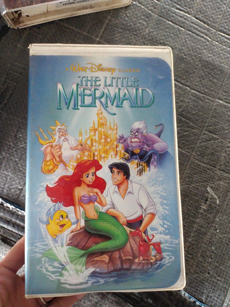 RARE! 1990 Little Mermaid VHS