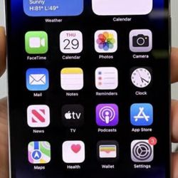 iPhone 14 Pro Max (256gb) Excellent Condition, Unlocked Silver/White