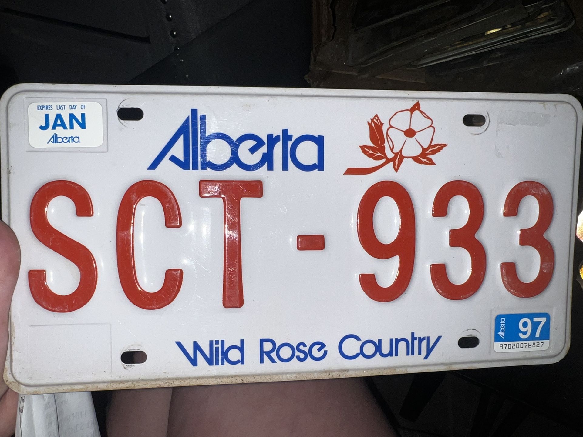 Antique License Plates