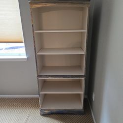 Two ....Basset Shelving Bookcases X2