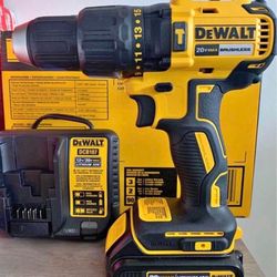 Dewalt 20v Brushless Hammer Drills Kit 1/2