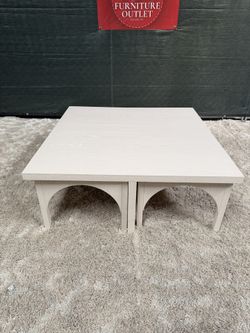 4 Ft. Coffee Table With Stools NEW Wayfair FREE DELIVERY 🚚 