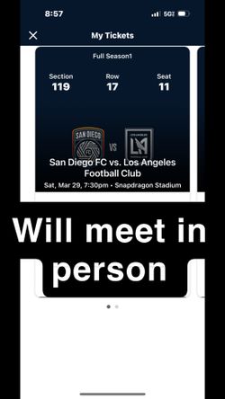 SDFC Tickets