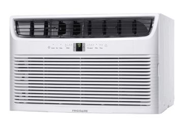Frigidaire 12000 BTU Cooling Built-In Room Wall Air Conditioner with Air Ionizer, Washable Filter, and Remote Control (White)
