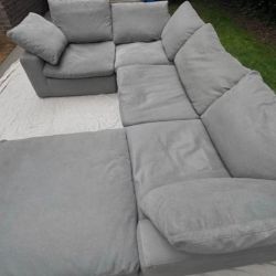 Super Comfortable Cloud Sectional by Bob's