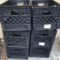 Stackable Heavy Duty Milk Crates