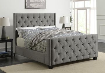 King Size Demi-Wing Bed Frame