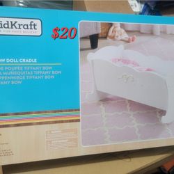 Brand New Kidkraft Doll Cradle Was $50