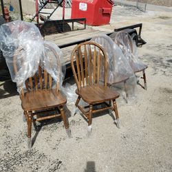 New Solid Wood Chairs Reduced Price.